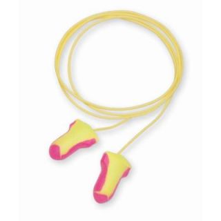 Howard Leight Laser Lite Low Pressure Single Use Foam Earplugs Corded (Polycord) Individual Polybag LL 30
