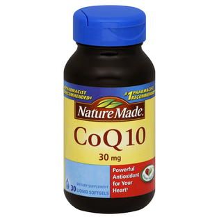 Nature Made CoQ10, 30 mg, Liquid Softgels, 30 softgels   Health