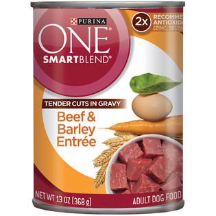 Purina One SmartBlend Beef & Barley Entree Tender Cuts in Gravy Adult