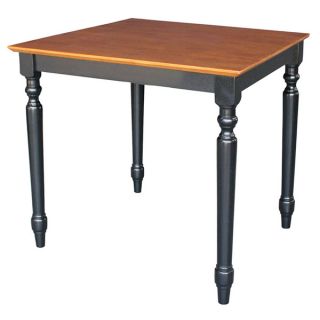 Two tone Black/ Cherry Wood Table   16596458   Shopping