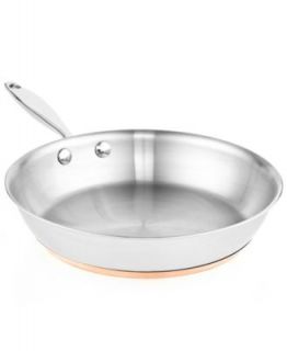 Martha Stewart Collection Copper Accent 5 Qt. Covered Chefs Pan