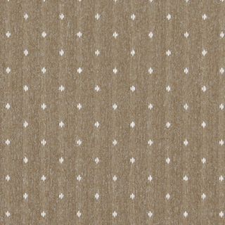 C619 Light Brown Ivory Dotted Country Style Upholstery Fabric by the
