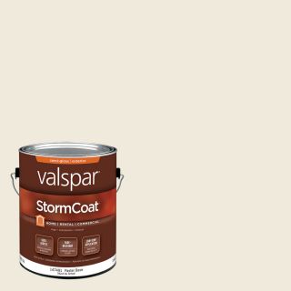 Valspar StormCoat Pams Lace Semi Gloss Acrylic Exterior Paint (Actual Net Contents 124 fl oz)