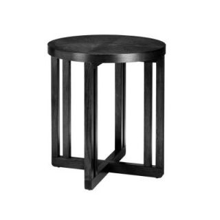 Martha Stewart Living Cerushed Black Round End Table DISCONTINUED 0415100210