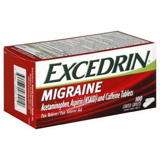 Excedrin Pain Reliever/Pain Reliever Aid, Migraine, Caplets, 100