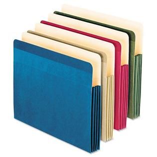 Pendaflex Recycled Colored File Pocket, Letter, Assorted