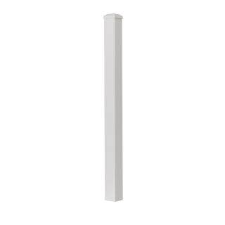 Gilpin White Aluminum Porch Post