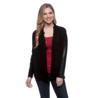 Ply Cashmere Womens Long Sleeve Open Cardigan   16952669  