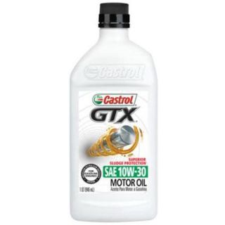 Castrol GTX 10W 30 Conventional Motor Oil, 1 qt