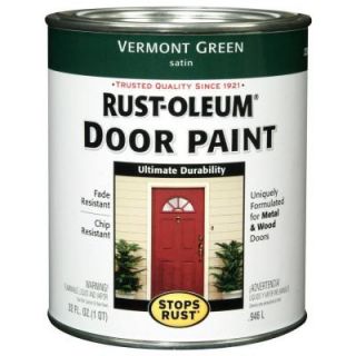Rust Oleum Stops Rust 1 qt. Vermont Green Door Paint (2 Pack) 238316