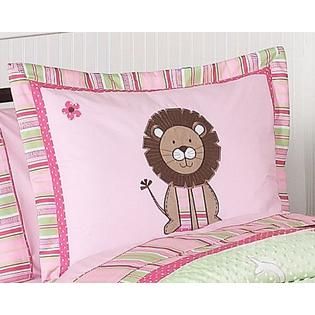 Sweet Jojo Designs  Jungle Friends Collection 5pc Toddler Bedding Set