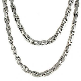 Mens Stainless Steel Mariner Chain Necklace   Jewelry   Pendants