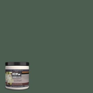 BEHR Premium Plus Ultra 8 oz. #450F 7 Hampton Green Interior/Exterior Paint Sample 450F 7U