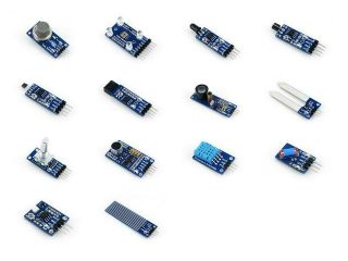 14pcs Different Sensor Modules in One Pack Detection Sensor Boards