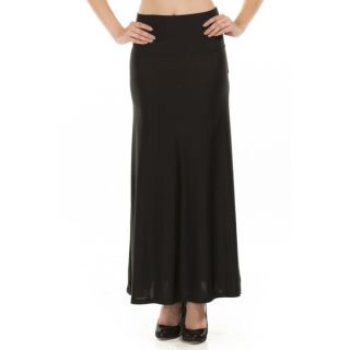 Womens Shimmery Black Maxi Skirt   16445478   Shopping