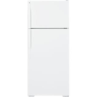 GE  18.1 cu. ft. Top Freezer Refrigerator   White ENERGY STAR®