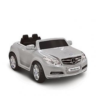 Kid Motorz Mercedes Benz E550 One Seater in Silver 6V   Toys & Games