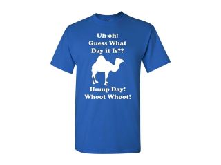 Hump Day! Camel Adult Funny T Shirt Tee