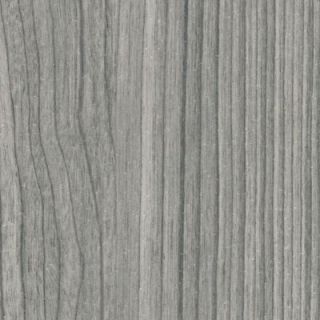 TopTile Castle Gray Woodgrain Ceiling and Wall Plank   5 in. x 7.75 in. Take Home Sample SAMP 77797