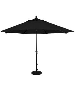 Patio Umbrella, Outdoor Black 11 Auto Tilt