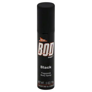 BOD Man Body Spray, Fragrance, Black, 0.5 oz (15 g)   Beauty