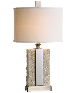 Uttermost Bonea Stone Ivory Table Lamp   Lighting & Lamps   For The