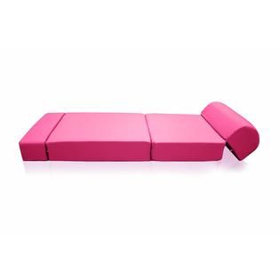 American Furniture Alliance  Junior Studio Chair Sleeper 24in Hot Pink