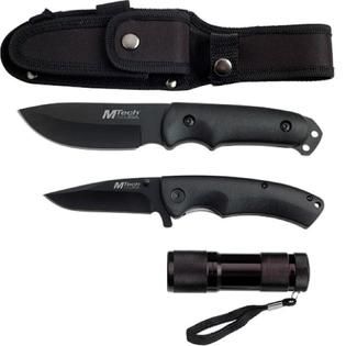 Mtech USA MT 473B Combo Knife SET 9in & 4.5in