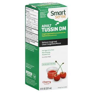 Smart Sense  Tussin DM, Adult, Cherry Flavor, 8 fl oz (237 ml)