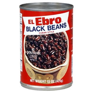 El Ebro Black Beans, Cuban Style, 15 oz (425 g)   Food & Grocery
