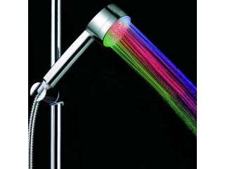 LED Colored Automatic Temperature Sensor Hand Shower Head Color: Colorful Type: Multi color(multi color does not change with temperature)