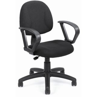 Boss Black Mid back Ergonomic Task Chair   12217716  