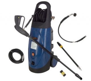 Inventek 1650psi Pressure Washer with Hose Reel and Attachments   V25390 —