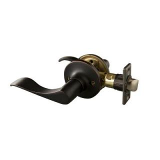 Design House Stratford Oil Rubbed Bronze Passage Lever with Universal 6 Way Latch 727990