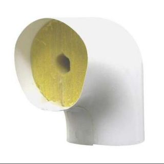 Pipe Fitting Insulation, White , ELL347