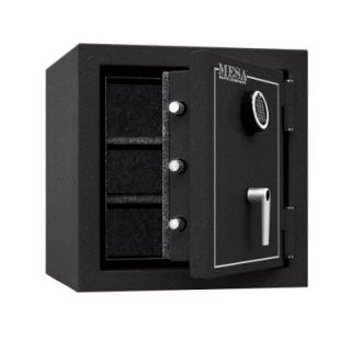 MESA 3.3 cu. ft. All Steel Burglary and Fire Safe with Electronic Lock, Hammered Grey MBF2020ECSD