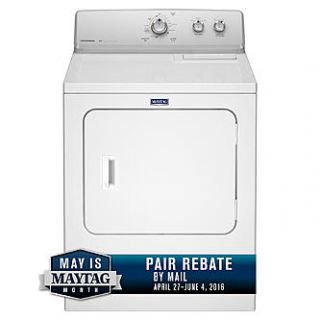 Maytag MEDC215EW 7.0 cu. ft. Electric Dryer   White