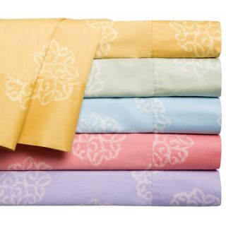 Milena 100% Cotton 300 Thread Count Print Sheet Set