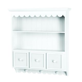 Doodlebug White Three drawer Collectible Cupboard   14972574