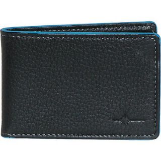 Buxton Mens Leather RFID Front Pocket Slim Bifold Wallet, Tan