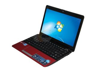 ASUS Eee PC 1215B MU17 RD   Red AMD Dual Core Processor C 50 (1.00 GHz) 12.1" 1GB Memory 250GB HDD Netbook