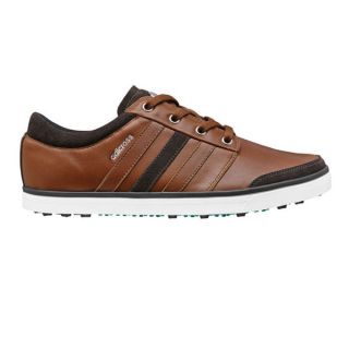 Adidas Mens Adicross Gripmore Tan Brown/Chocolate/Power Green Golf