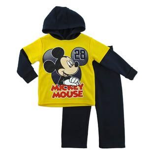 Disney Baby Mickey Mouse Toddler Boys Hooded T Shirt & Pants   Baby