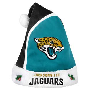 Forever Collectibles NFL 2015 Jacksonville Jaguars Santa Hat