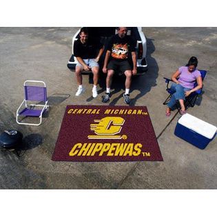 Fanmats Central Michigan Tailgater Rug 6072   Home   Home Decor