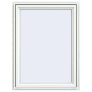 JELD WEN 35.5 in. x 47.5 in. V 4500 Series Right Hand Casement Vinyl Window   White THDJW140000218