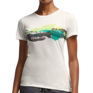 Icebreaker Tech Lite Tropical Canopy T Shirt (For Women) 56