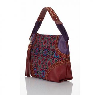 Sharif Global Tapestry Hobo Bag   7832936