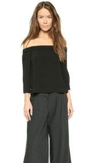 Tibi Off the Shoulder Top