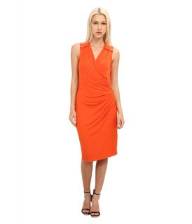 Rachel Roy Epaulette Dress Tangerine